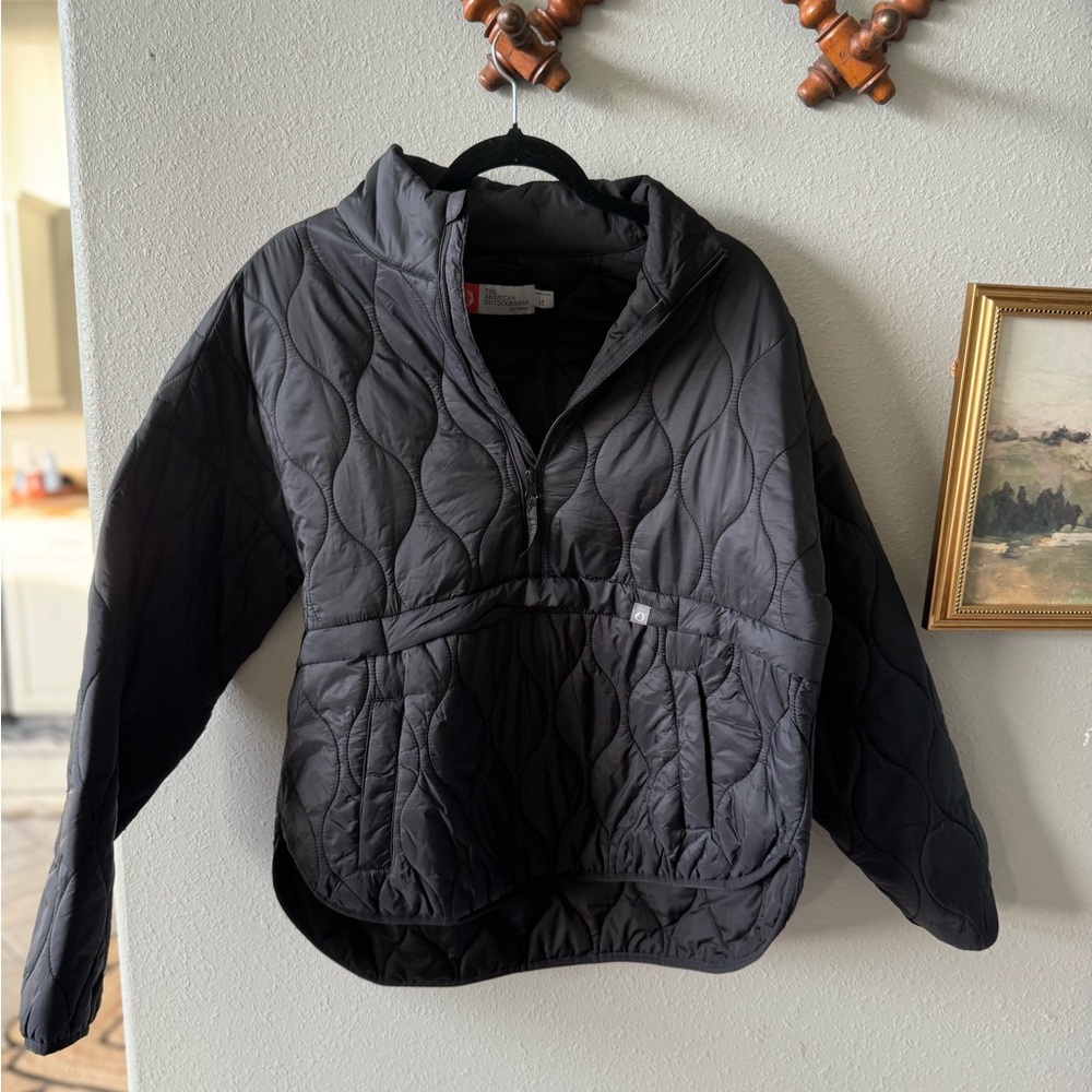 The American Outdoorsman Black Quilted Jacket